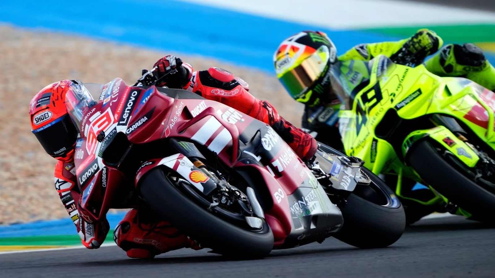 MotoGp, nubifragio a Jerez: Marquez batte Bagnaia, ritiro per Bezzecchi