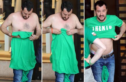 La vestizione di Salvini 1