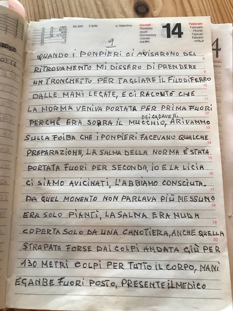 Il diario inedito del cugino di Norma Cossetto 5