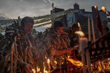 Nelle Filippine si celebra la "Festa del fango" 7