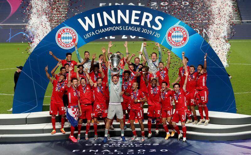 Le immagini della premiazione della finale di Champions League 11