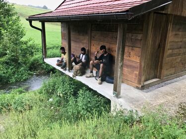 I migranti bloccati in Bosnia 12