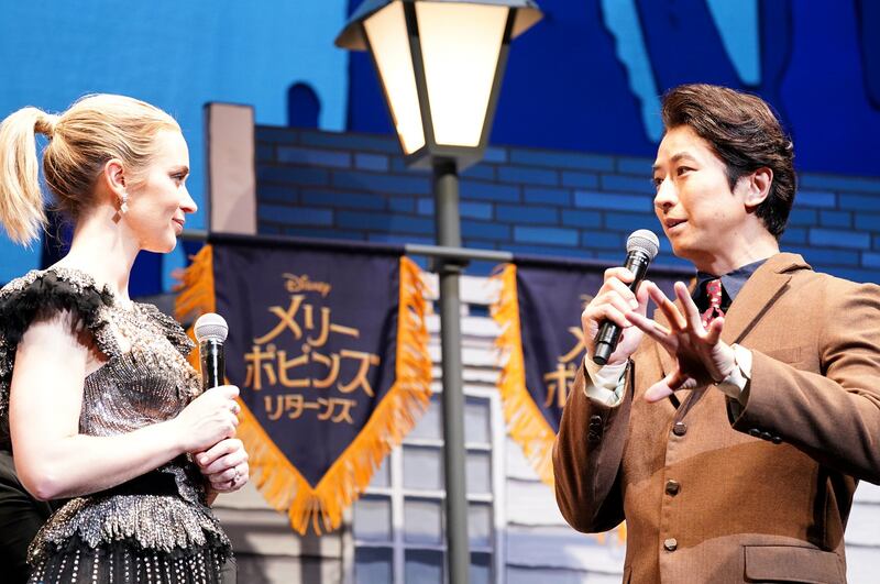 Emily Blunt alla prima giapponese di Mary Poppins: foto 8