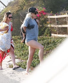 Lady Gaga dopo la spiaggia e con Bradley Cooper 7
