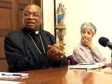 Il vescovo nigeriano alla Curia di Milano 1