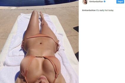 Kim Kardashian, selfie hot su Instagram 6