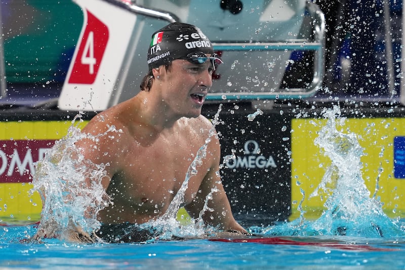 Europei nuoto, doppietta nei 100 rana: Martinenghi oro, Cerasuolo bronzo come la Curtis