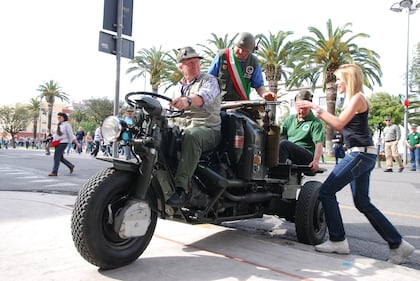 Un mulo meccanico di Moto Guzzi