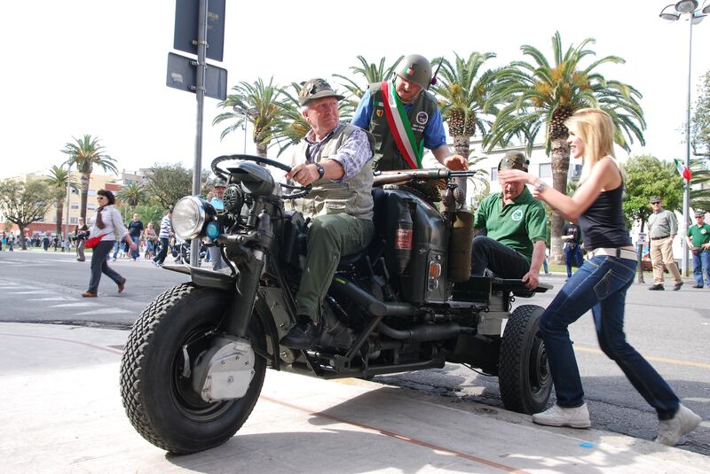 Un mulo meccanico di Moto Guzzi
