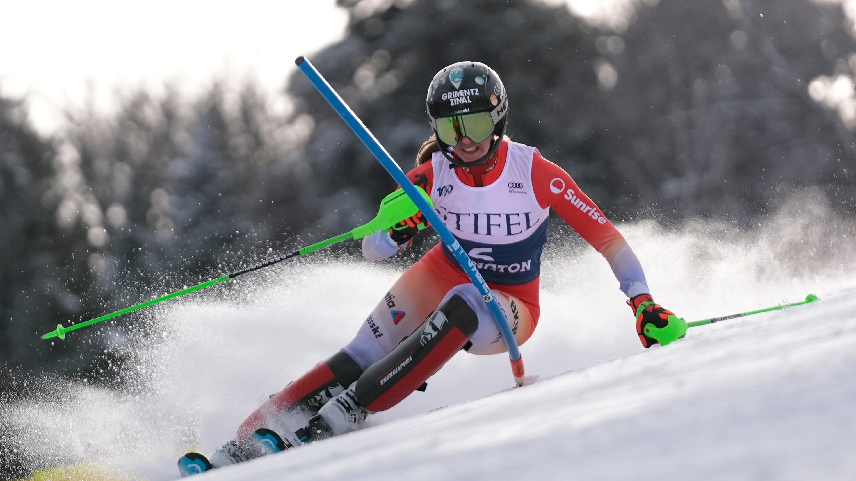 Poco azzurro in slalom: primo sigillo della Rast. Sorpresa Collomb