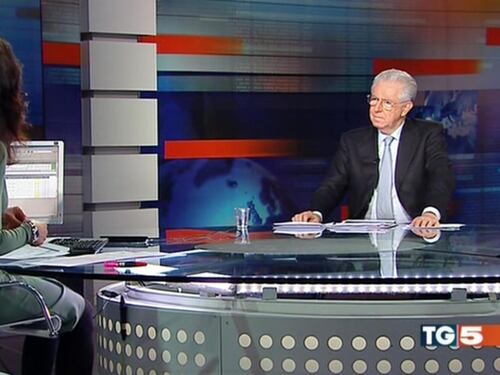 Mps, Monti: "Non gettare ombre sul sistema bancario italiano"
