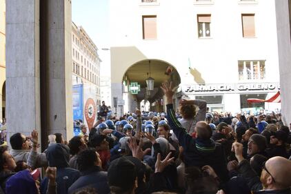 Le contestazioni a Salvini a Livorno 4