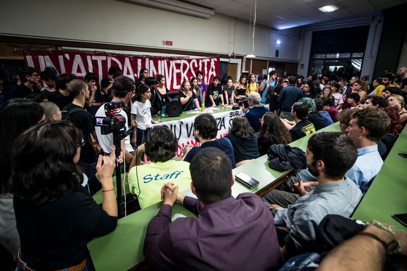 Occupazione La Sapienza 2