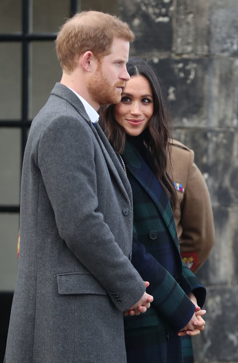 Meghan Markle raggiante col Principe Harry 20