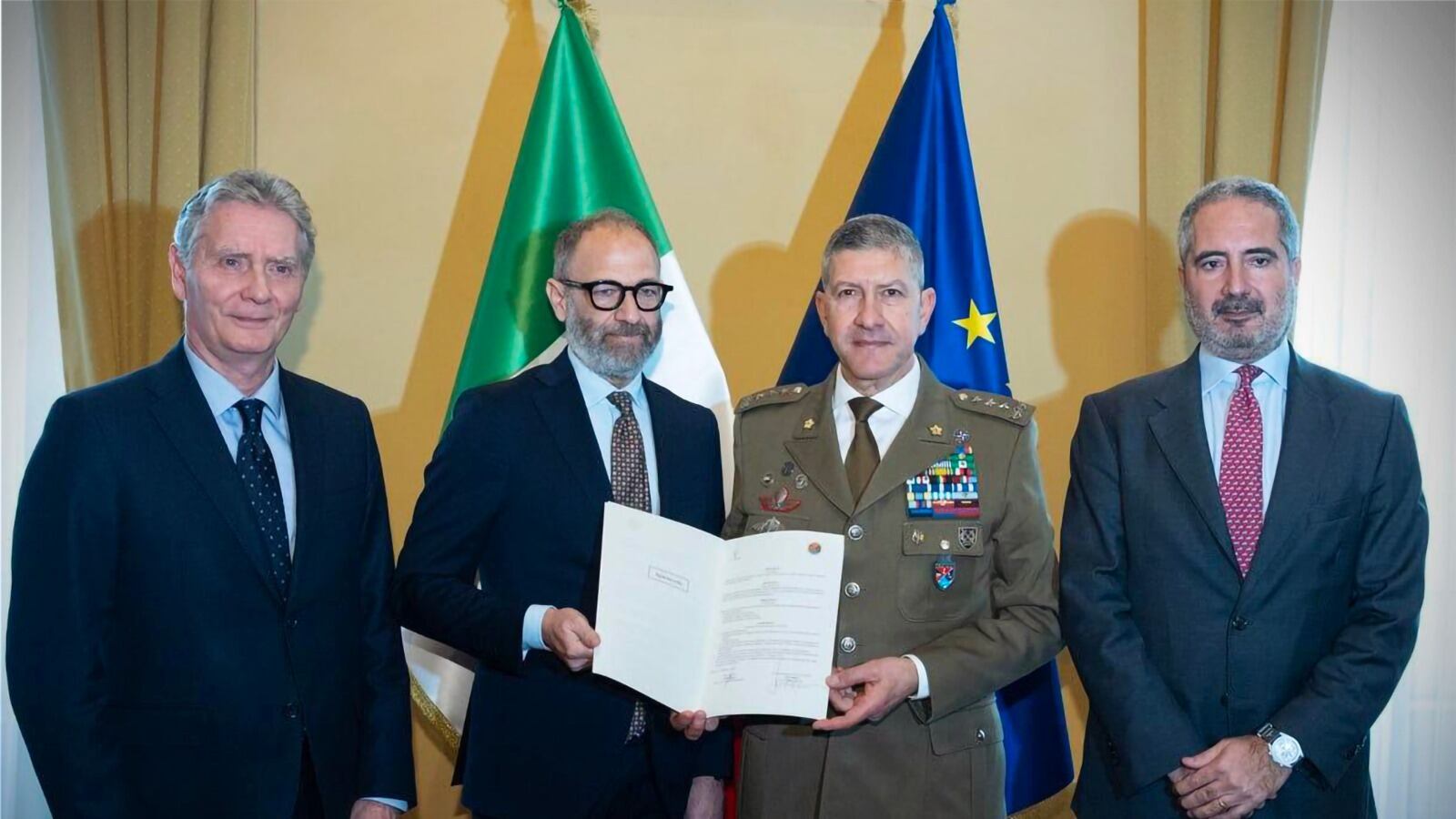 Premio alla memoria del generale Graziano: siglato l'accordo tra Fondazione Fincantieri e Casd