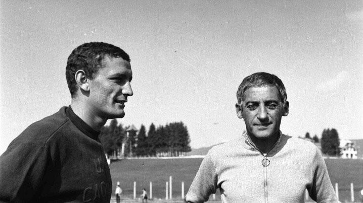 Manlio Scopigno, l'allenatore filosofo che sussurrava a Gigi Riva