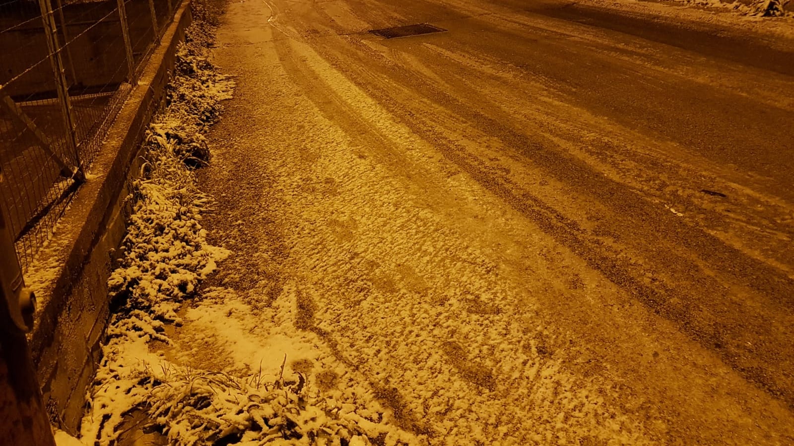 Temperature in picchiata e ad Agrigento arriva la neve