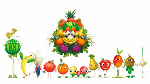 Foody, undici simpatici frutti e ortaggi per dare il benvenuto