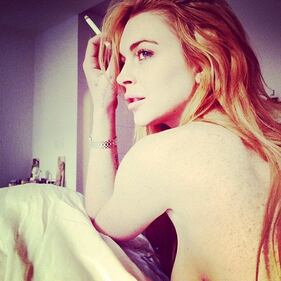 Lindsay Lohan, la sexy attrice con i capelli rossi 26