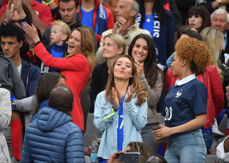 Le wag di Francia e Portogallo, le immagini 16