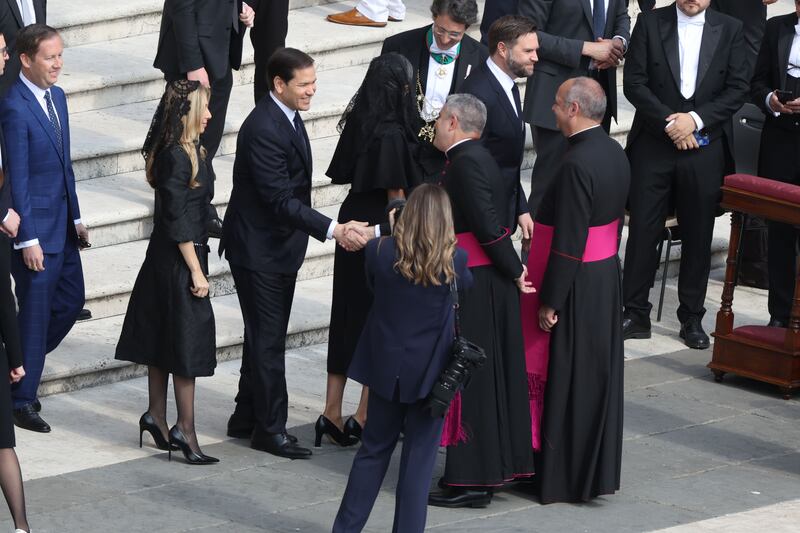 Tutti i capi di Stato e governo all'intronizzazione di Leone XIV 2