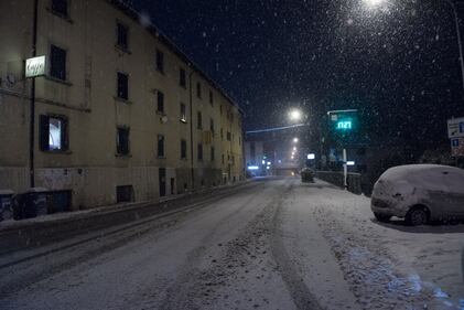 Maltempo, la neve nelle zone terremotate 13