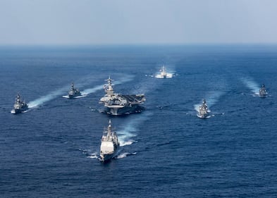 La portaerei Carl Vinson 2