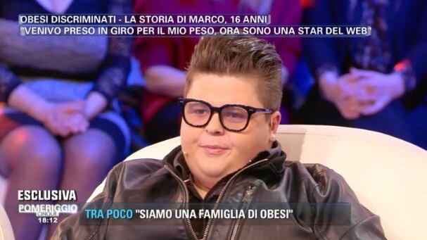 Saluta Andonio: "A scuola mi prendevano in giro per il mio peso"