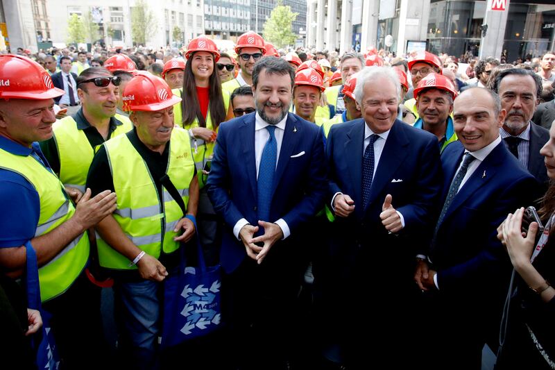 Inaugurazione nuove fermate della M4 che colleganol’aeroporto di Linate a San Babila 4