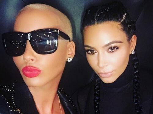Amber Rose, anche l'ex di Kanye West difende il selfie hot di Kim Kardashian: foto