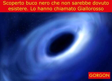 La satira del giorno: scoperto un buco nero anomalo 1
