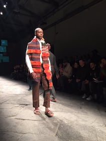 Pitti Uomo, profughi in passerella 9