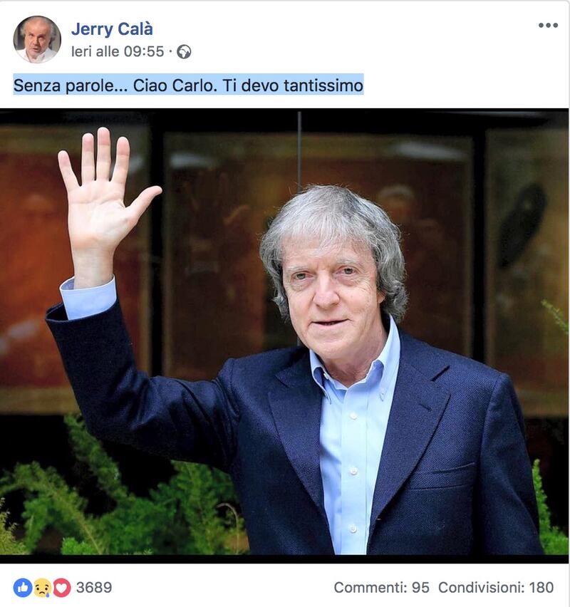 Carlo Vanzina, la storia e il cordoglio social 8