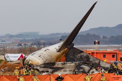 Aereo precipitato in Corea 7
