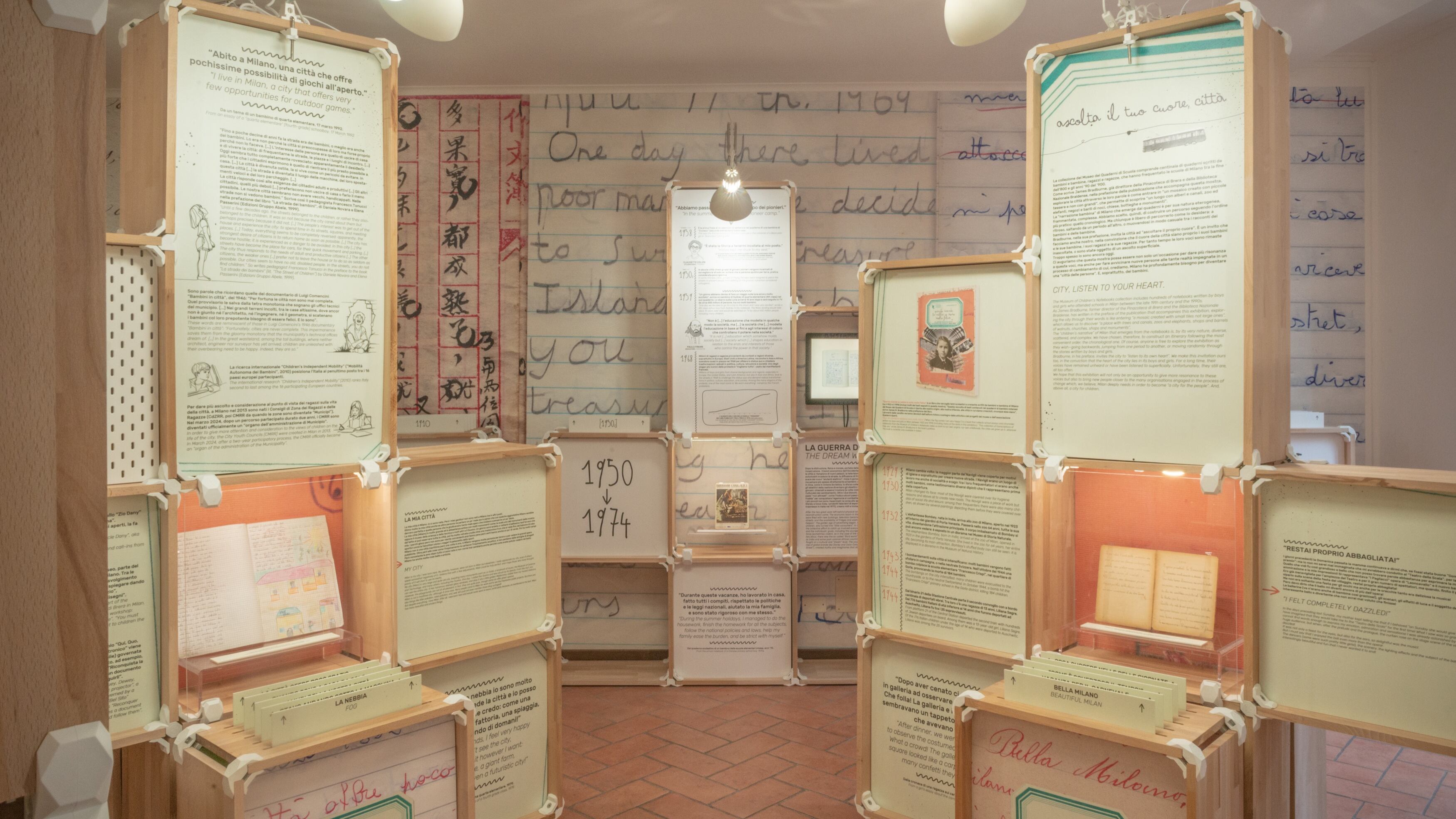 I quaderni di scuola finiscono al museo