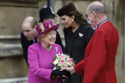 Kate Middleton alla messa di Pasqua 9