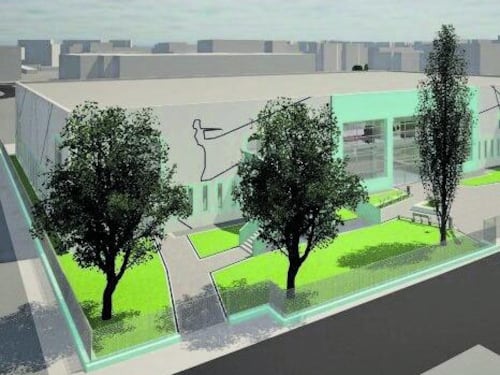 Nuova vita per l'Agorà con bar e skybox