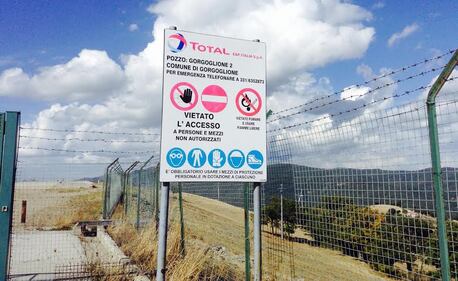 Foto esclusive del cantiere di Tempa Rossa a Corleto Perticara 2