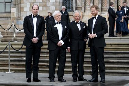I reali inglesi alla prima di "Our Planet" 5