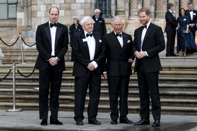 I reali inglesi alla prima di "Our Planet" 5