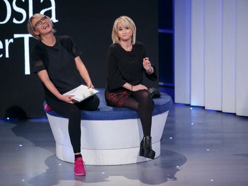 Belen Rodriguez e Luciana Littizzetto a "C'è posta per te"