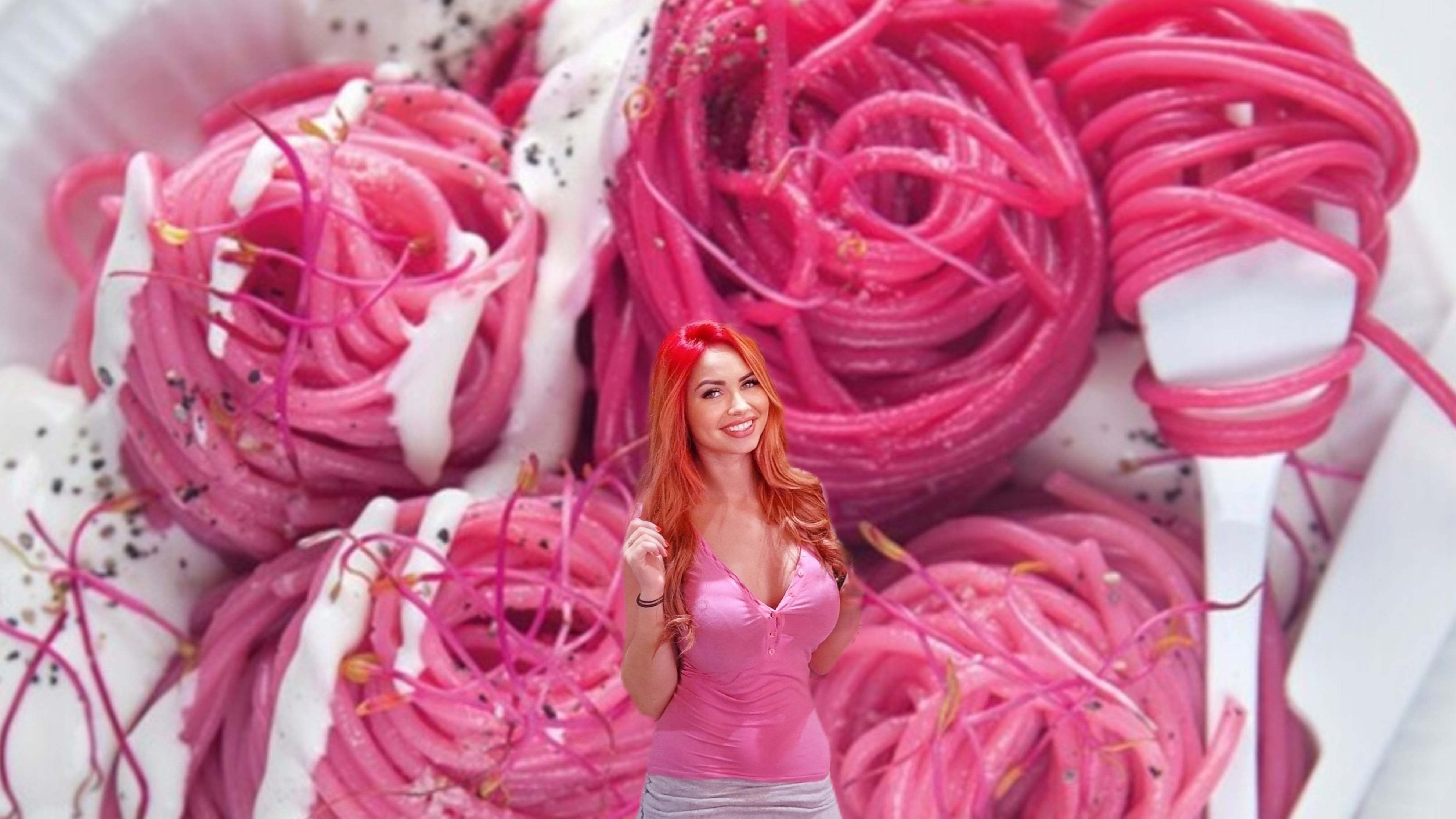 La Barbie-mania colpisce anche il food: tutti pazzi per la "Pasta rosa"