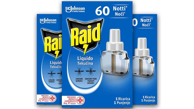 Raid liquido tripla ricarica