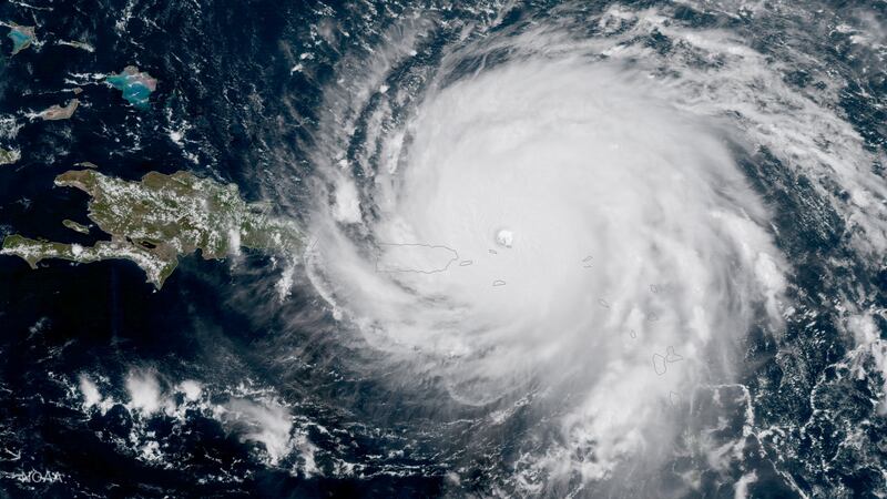Caraibi devastati dall'uragano Irma 1