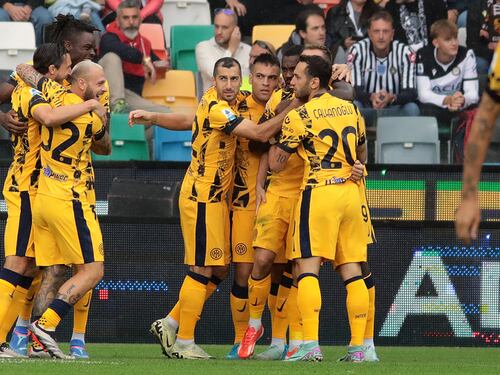 L'Inter vince 3-2 sul campo dell'Udinese nel segno di Lautaro Martinez