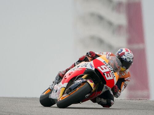 Dovi da sogno, Marquez da paura. Fa la pole sia in moto... che a piedi