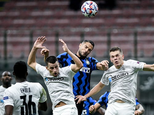 L'Inter stecca anche in Champions League: pareggio per 2-2 al 90'