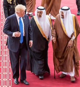 Donald Trump in Arabia Saudita: l'incontro con i leader arabi 17