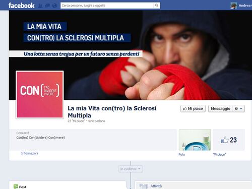 La Sclerosi multipla si combatte anche sul social network