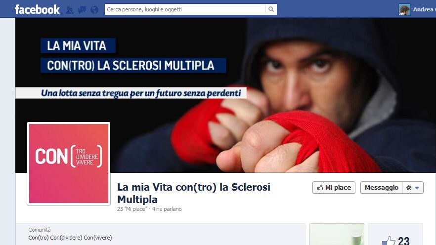La Sclerosi multipla si combatte anche sul social network